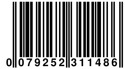 0 079252 311486