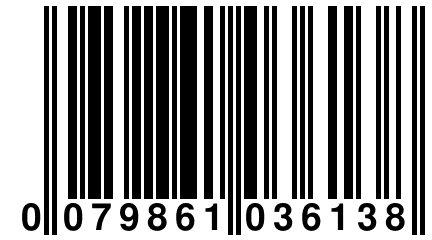 0 079861 036138