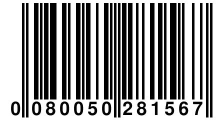 0 080050 281567