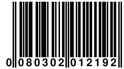 0 080302 012192