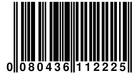 0 080436 112225