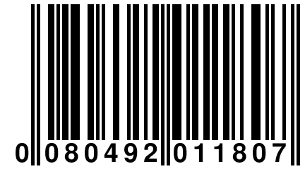 0 080492 011807