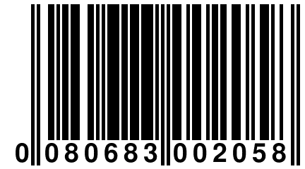 0 080683 002058