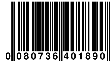 0 080736 401890