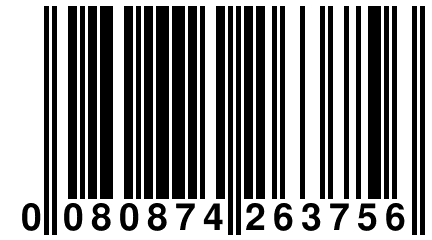 0 080874 263756