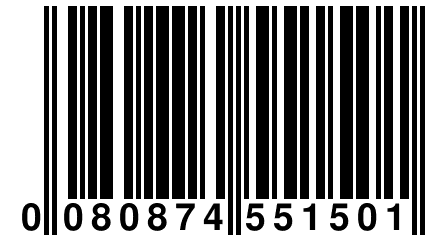 0 080874 551501