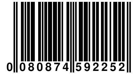 0 080874 592252