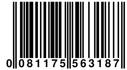 0 081175 563187