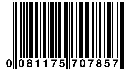 0 081175 707857