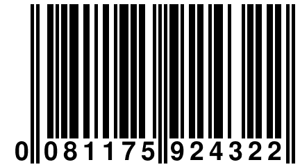 0 081175 924322