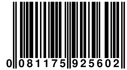 0 081175 925602