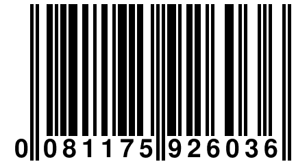 0 081175 926036