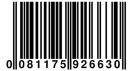 0 081175 926630