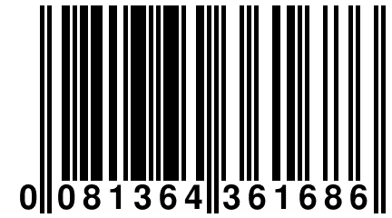 0 081364 361686