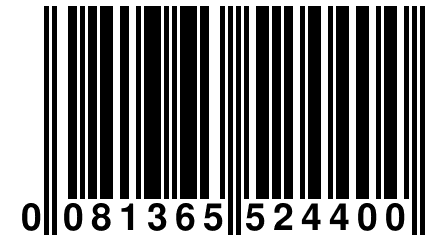 0 081365 524400