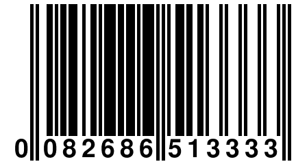 0 082686 513333