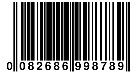 0 082686 998789