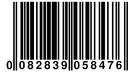 0 082839 058476