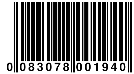 0 083078 001940