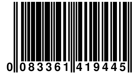 0 083361 419445