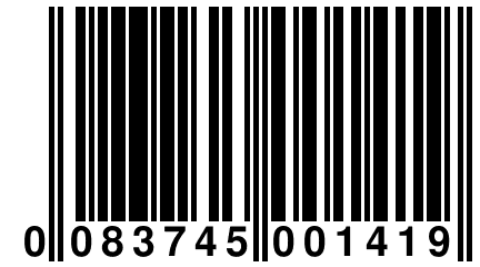 0 083745 001419