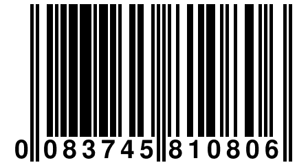 0 083745 810806