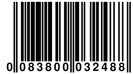 0 083800 032488