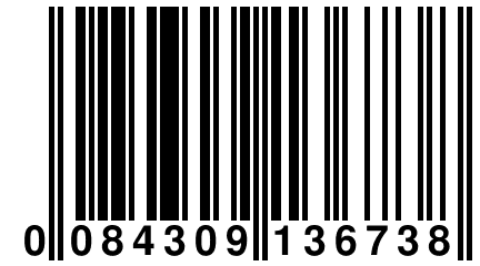 0 084309 136738