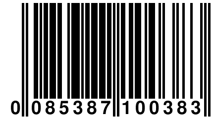 0 085387 100383