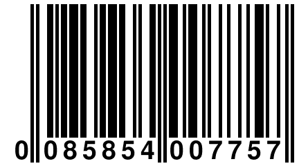 0 085854 007757