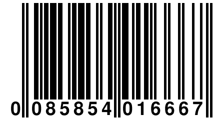 0 085854 016667