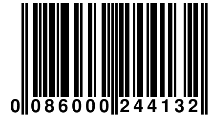 0 086000 244132