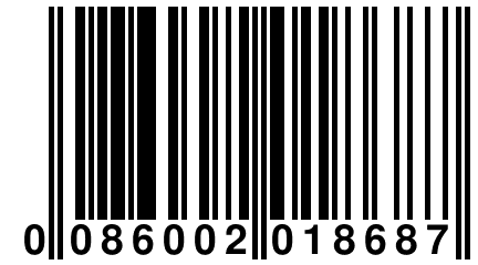 0 086002 018687