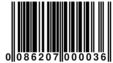 0 086207 000036