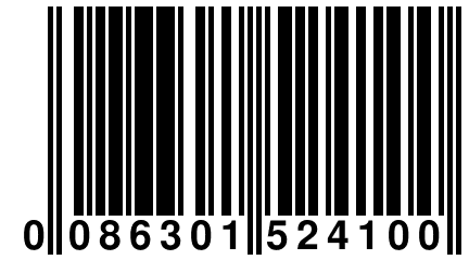 0 086301 524100