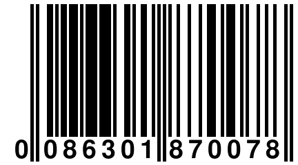 0 086301 870078