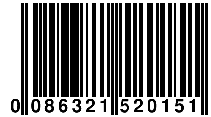 0 086321 520151