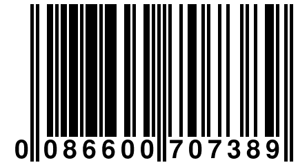 0 086600 707389