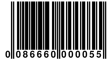 0 086660 000055