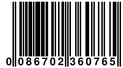 0 086702 360765