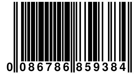 0 086786 859384