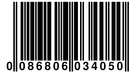 0 086806 034050