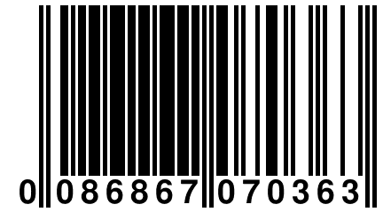 0 086867 070363