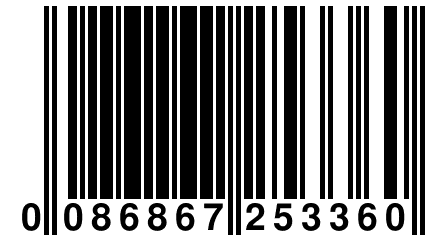 0 086867 253360