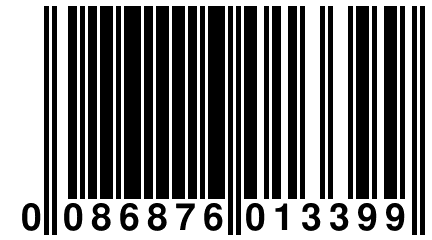 0 086876 013399