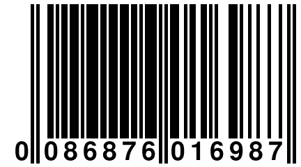 0 086876 016987