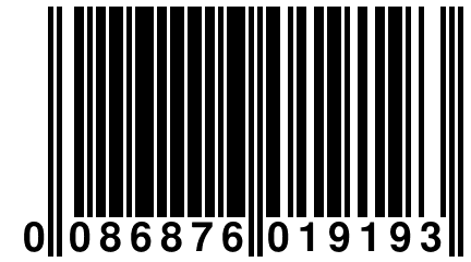 0 086876 019193