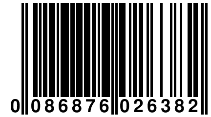 0 086876 026382