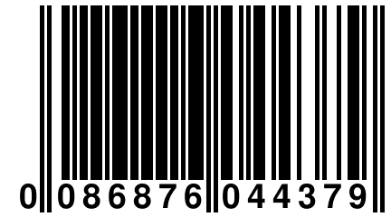 0 086876 044379