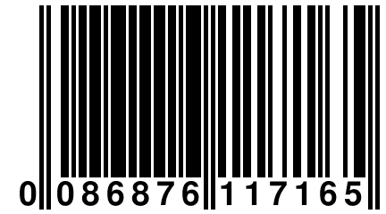 0 086876 117165